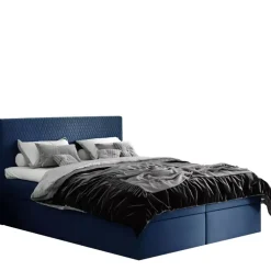 Łóżka Z Pojemnikiem|Łóżka Dwuosobowe></noscript>Gruszka Łóżko Kontynentalne 200x200 czerwone CZAREK