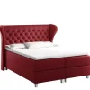Łóżka Młodzieżowe|Łóżka Na Nóżkach>Gruszka Łóżko Kontynentalne 140x200 czerwona JEREMI