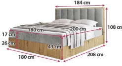 Łóżka Małżeńskie|Łóżka Ze Stelażem><noscript><img width=