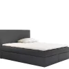 Łóżka Młodzieżowe|Łóżka Z Zagłówkiem>Gruszka Łóżko kontynentalne 140x200 grafitowe BEN