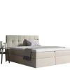 Łóżka Z Zagłówkiem|Łóżka Z Pojemnikiem>Gruszka Łóżko Kontynentalne 180x200 kremowe EMIL