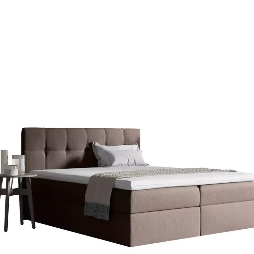 Łóżka Młodzieżowe|Łóżka Z Zagłówkiem>Gruszka Łóżko Kontynentalne 140x200 limonka EMIL