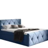 Łóżka Młodzieżowe|Łóżka Z Zagłówkiem>Gruszka Łóżko Kontynentalne 120x200 niebieskie COLIN LUX