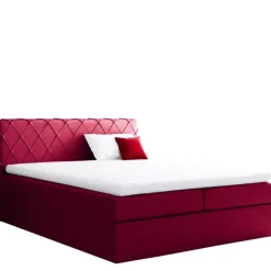 Łóżka Z Pojemnikiem|Łóżka Szare></noscript>Gruszka Łóżko Kontynentalne 200x200 szare PHILIP