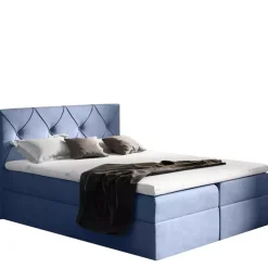 Łóżka Z Pojemnikiem|Łóżka Z Zagłówkiem></noscript>Gruszka Łóżko Kontynentalne 180x200 szare COLIN