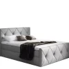 Łóżka Z Zagłówkiem|Łóżka Z Pojemnikiem>Gruszka Łóżko Kontynentalne 180x200 szare COLIN LUX