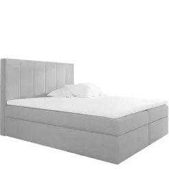 Łóżka Z Pojemnikiem|Łóżka Z Zagłówkiem></noscript>Gruszka Łóżko Kontynentalne 160x200 szare BRAYAN