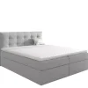 Łóżka Młodzieżowe|Łóżka Z Zagłówkiem>Gruszka Łóżko Kontynentalne 120x200 szare TOM 1