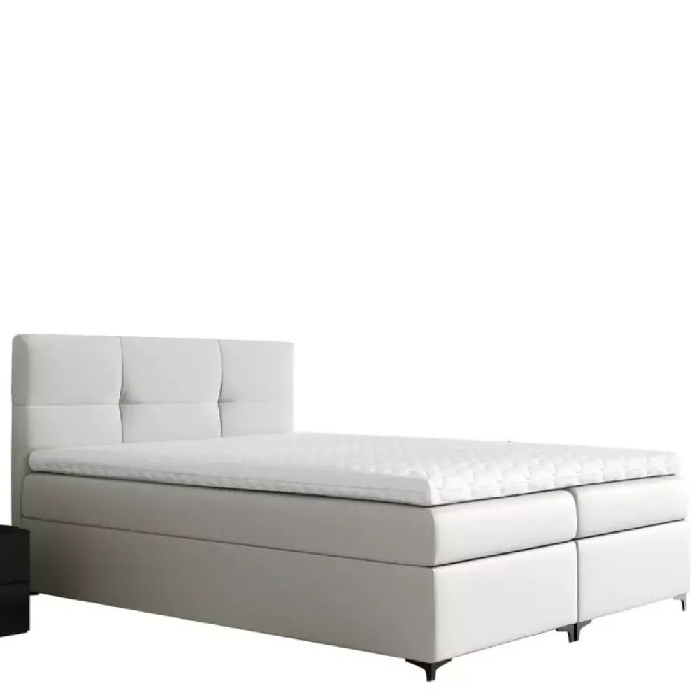 Łóżka Młodzieżowe|Łóżka Z Pojemnikiem>Gruszka Łóżko Kontynentalne 120x200 szare BORYS