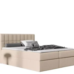 Łóżka Z Pojemnikiem|Łóżka Szare></noscript>Gruszka Łóżko Kontynentalne 160x200 szare KEVIN