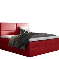 Łóżka Z Pojemnikiem|Łóżka Beżowe></noscript>Gruszka Łóżko Kontynentalne 180x200 szare SAMUEL