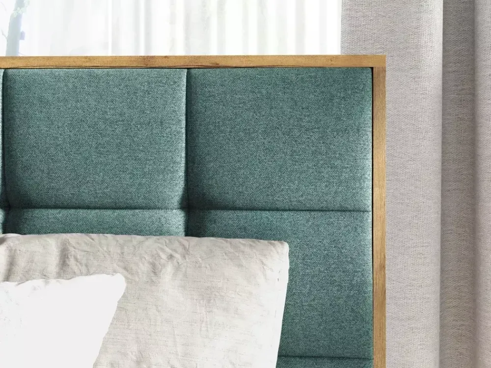 Łóżka Młodzieżowe|Łóżka Z Materacem>Gruszka Łóżko kontynentalne 120x200 z pojemnikiem VODICE