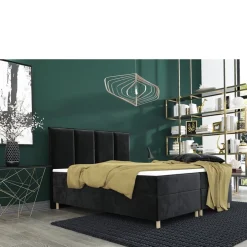 Łóżka Na Nóżkach|Łóżka Z Materacem></noscript>Laaph Studio Łóżko kontynentalne 160x200 z pojemnikiem MONEA