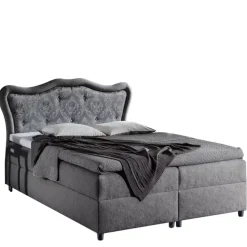 Łóżka Na Nóżkach|Łóżka Z Pojemnikiem>Gruszka Łóżko Kontynentalne 200x200 z pojemnikiem GRACJAN