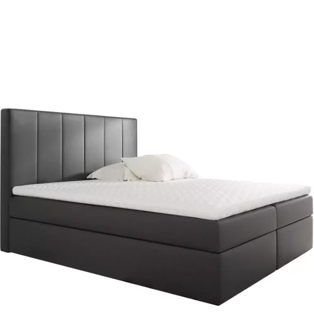 Łóżka Z Zagłówkiem|Łóżka Zielone>Gruszka Łóżko Kontynentalne 180x200 zielone BRAYAN