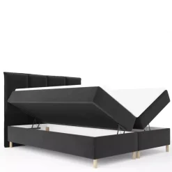 Łóżka Młodzieżowe|Łóżka Na Nóżkach>Laaph Studio Łóżko kontynentalne z pojemnikiem 140x200 MONEA