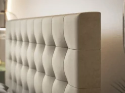 Łóżka Młodzieżowe|Łóżka Ze Stelażem></noscript>Riban Łóżko kontynentalne z pojemnikiem na pościel 140x200 cm ZANTE pikowane