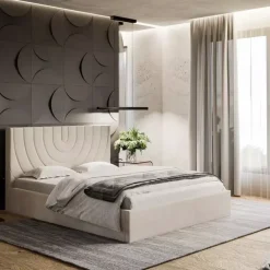 Łóżka Młodzieżowe|Łóżka Z Zagłówkiem></noscript>Riban Łóżko małżeńskie 160x200 cm ARESSA