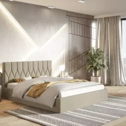 Łóżka Z Zagłówkiem|Łóżka Z Pojemnikiem>Riban Łóżko małżeńskie 180x200 cm FRANTA