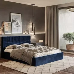 Łóżka Młodzieżowe|Łóżka Z Zagłówkiem>Riban Łóżko małżeńskie 160x200 cm ORIATA