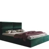 Łóżka Z Zagłówkiem|Łóżka Z Pojemnikiem>Riban Łóżko małżeńskie 180x200 cm PLESON zielona butelka