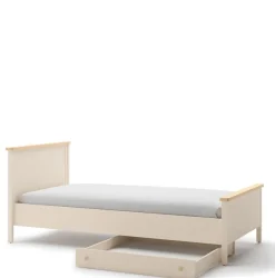 Meble Młodzieżowe|Łóżka Młodzieżowe></noscript>lenart. Łóżko młodzieżowe z materacem 90x200 cm STORY beż piaskowy