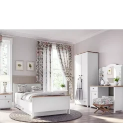 Meble Młodzieżowe|Łóżka Młodzieżowe>lenart. Łóżko młodzieżowe ze stelażem i materacem 90x200 cm STORY