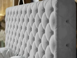 Łóżka Młodzieżowe|Łóżka Dziecięce></noscript>Riban Łóżko pikowane młodzieżowe 90x200 cm QUINTE z pojemnikiem na pościel