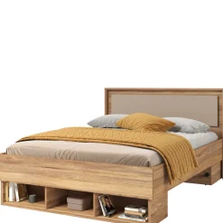 Łóżka Młodzieżowe|Łóżka Małżeńskie>Helvetia Łóżko skrzyniowe 140x200 cm z półkami IMPRESSIO