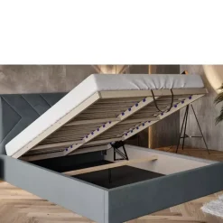 Łóżka Z Zagłówkiem|Łóżka Z Pojemnikiem></noscript>Riban Łóżko sypialniane 180x200 cm beżowe BATOR