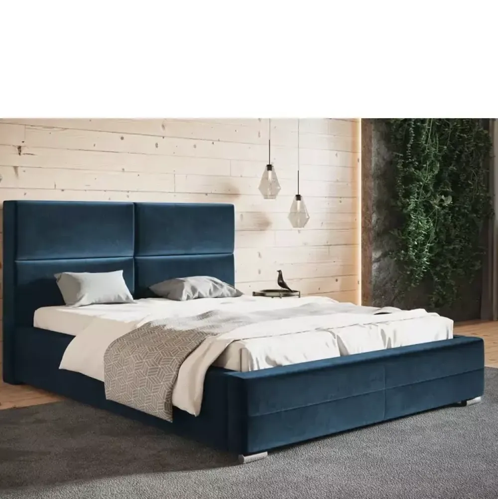 Łóżka Z Zagłówkiem|Łóżka Z Pojemnikiem>Riban Łóżko sypialniane 200x200 cm CENTOS