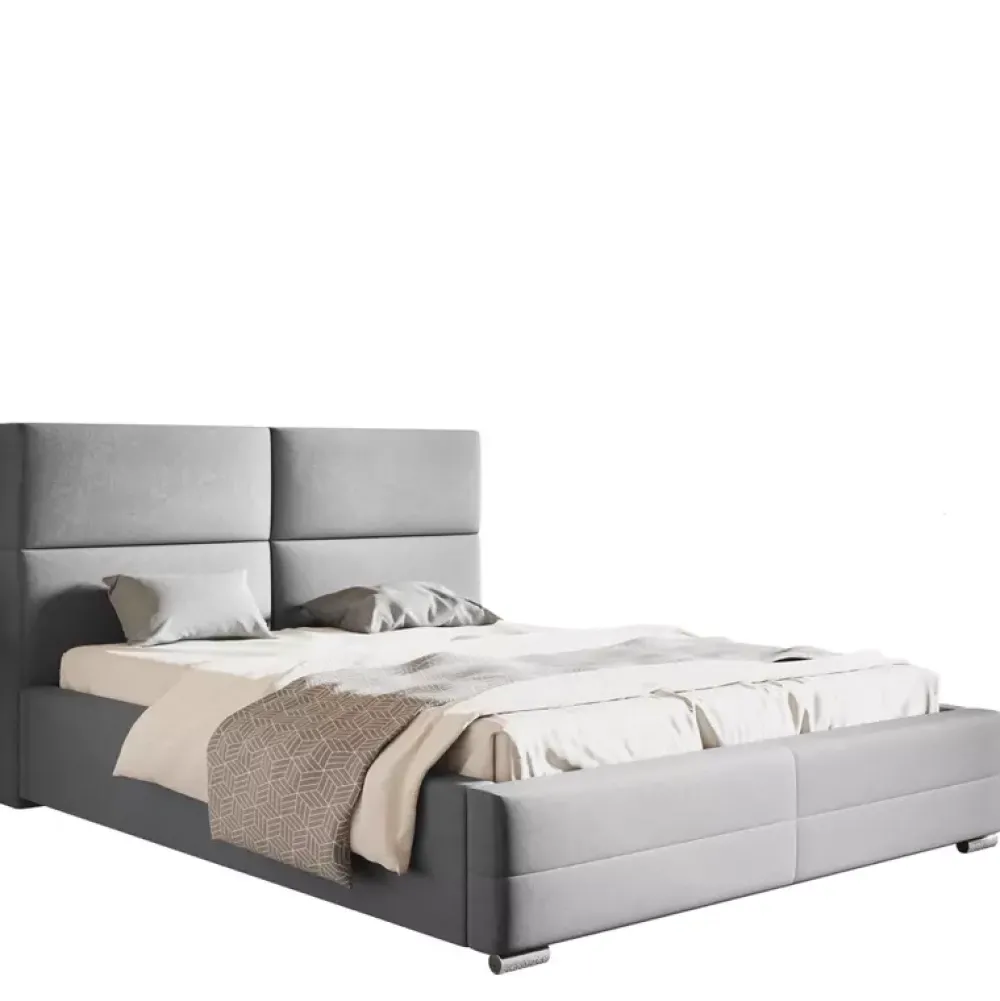 Łóżka Z Zagłówkiem|Łóżka Z Pojemnikiem>Riban Łóżko sypialniane 200x200 cm CENTOS