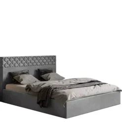 Łóżka Z Zagłówkiem|Łóżka Z Pojemnikiem></noscript>Riban Łóżko sypialniane 180x200 cm STOIC pudrowy róż