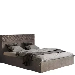 Łóżka Z Zagłówkiem|Łóżka Z Pojemnikiem></noscript>Riban Łóżko sypialniane 180x200 cm STOIC pudrowy róż