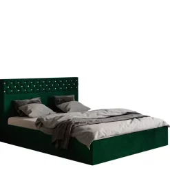 Łóżka Z Zagłówkiem|Łóżka Z Pojemnikiem></noscript>Riban Łóżko sypialniane 180x200 cm STOIC pudrowy róż