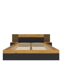 Łóżka Z Zagłówkiem|Łóżka Loftowe>Meblohand Łóżko sypialniane 180x200 z zagłówkiem NELGARI