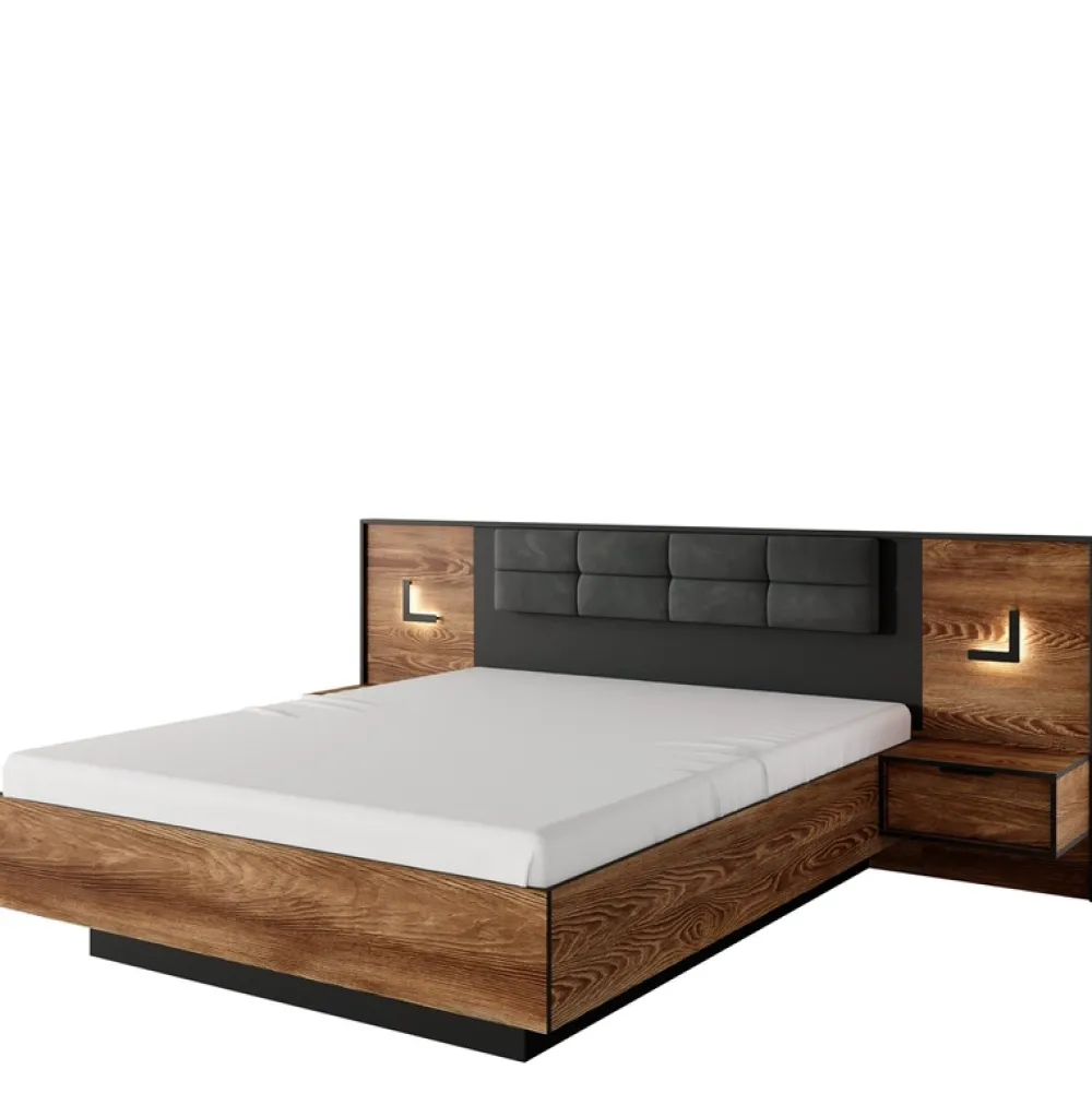 Meble Młodzieżowe|Łóżka Młodzieżowe>LASKI Łóżko sypialniane z pojemnikiem MESSA