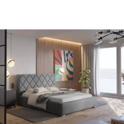 Łóżka Młodzieżowe|Łóżka Dziecięce></noscript>Riban Łóżko tapicerowane do sypialni 120x200 cm STRALO