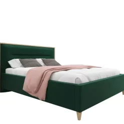 Łóżka Młodzieżowe|Łóżka Na Nóżkach>Laaph Studio Łóżko tapicerowane 160x200 AJON