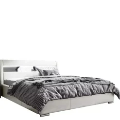 Łóżka Młodzieżowe|Łóżka Z Zagłówkiem>Gruszka Łóżko Tapicerowane 140x200 beżowe LAGOS