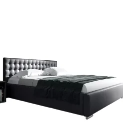 Łóżka Młodzieżowe|Łóżka Z Zagłówkiem></noscript>Gruszka Łóżko tapicerowane 140x200 beżowe PRAGA