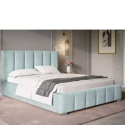 Łóżka Z Zagłówkiem|Łóżka Z Pojemnikiem></noscript>Riban Łóżko tapicerowane 200x200 cm CAND