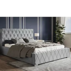 Łóżka Młodzieżowe|Łóżka Dziecięce></noscript>Riban Łóżko tapicerowane 120x200 cm LENCE