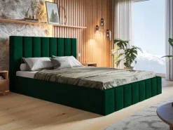 Łóżka Z Zagłówkiem|Łóżka Z Pojemnikiem></noscript>Riban Łóżko tapicerowane 180x200 cm PASOT ze stelażem i pojemnikiem