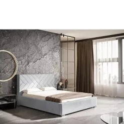 Łóżka Młodzieżowe|Łóżka Z Zagłówkiem>Riban Łóżko tapicerowane 140x200 cm pojemnik TRENS