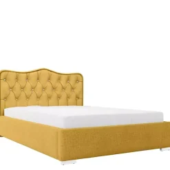 Łóżka Z Pojemnikiem|Łóżka Szare></noscript>Gruszka Łóżko tapicerowane 180x200 dwuosobowe SEUL