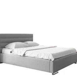 Łóżka Z Zagłówkiem|Łóżka Granatowe>Gruszka Łóżko Tapicerowane 180x200 granatowe LIZBONA