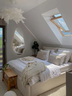 Łóżka Z Zagłówkiem|Łóżka Z Pojemnikiem></noscript>Laaph Studio Łóżko tapicerowane 180x200 z pojemnikiem PALISE