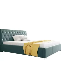 Łóżka Młodzieżowe|Łóżka Dziecięce>Gruszka Łóżko tapicerowane 120x200 zielone RYGA