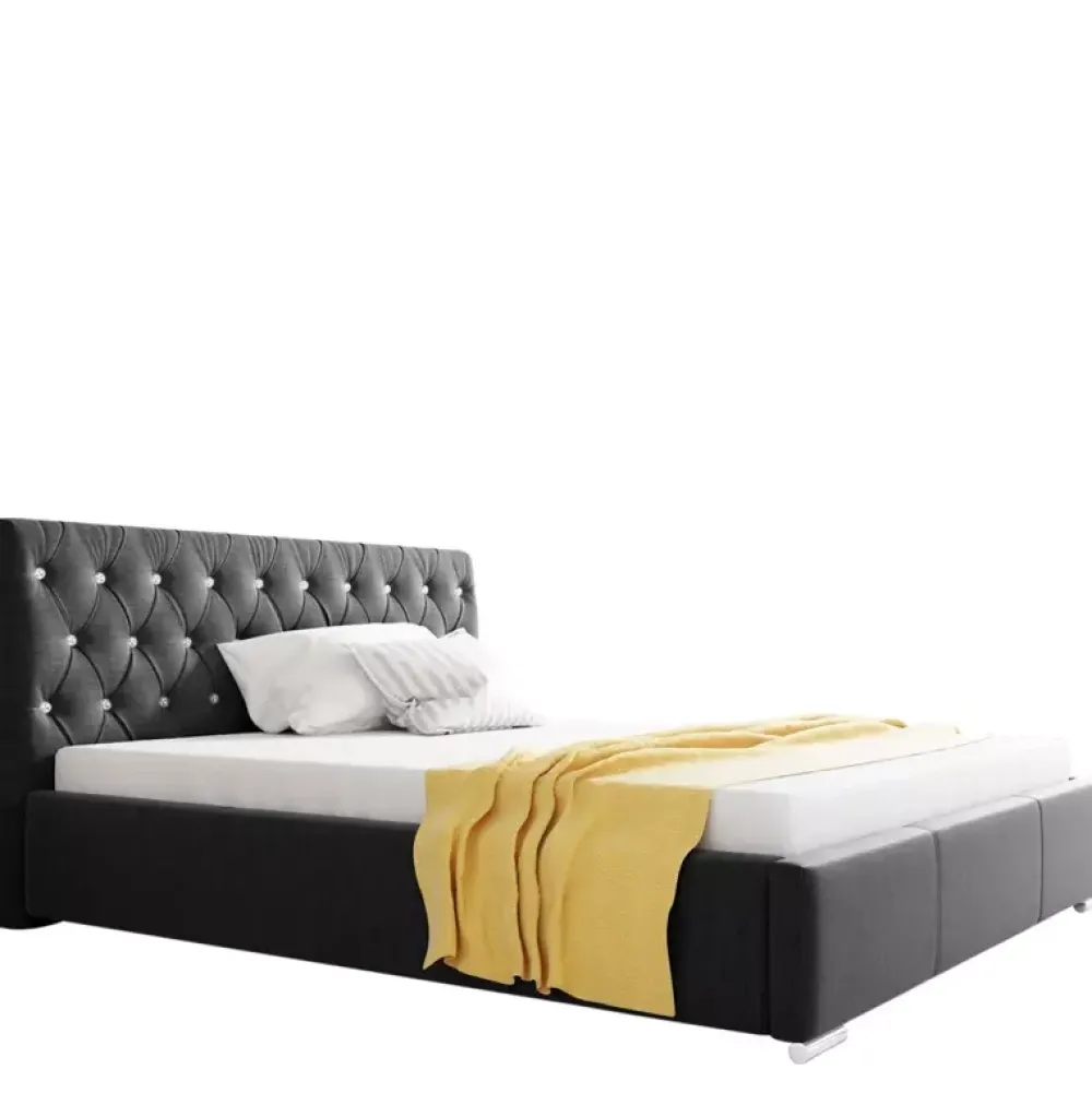 Łóżka Młodzieżowe|Łóżka Dziecięce>Gruszka Łóżko tapicerowane 120x200 zielone RYGA